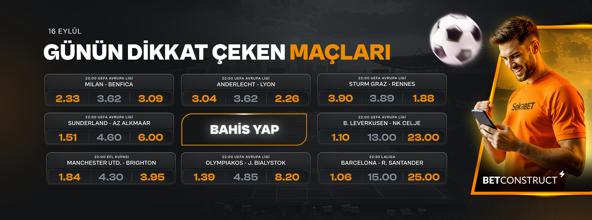 Günün karşılaşmaları